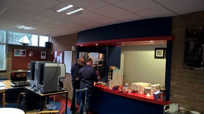 Van Lodenstein College, VLC, kerk, geloof, Barneveld, Ede, Amersfoort, Hoevelaken, Kesteren, koffie, automaat, automaten, plaatsing, Groothandel Van Dijk, Zo-Vital, Hoornbeeck, College, 
